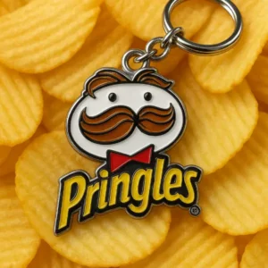 Llavero metálico con forma